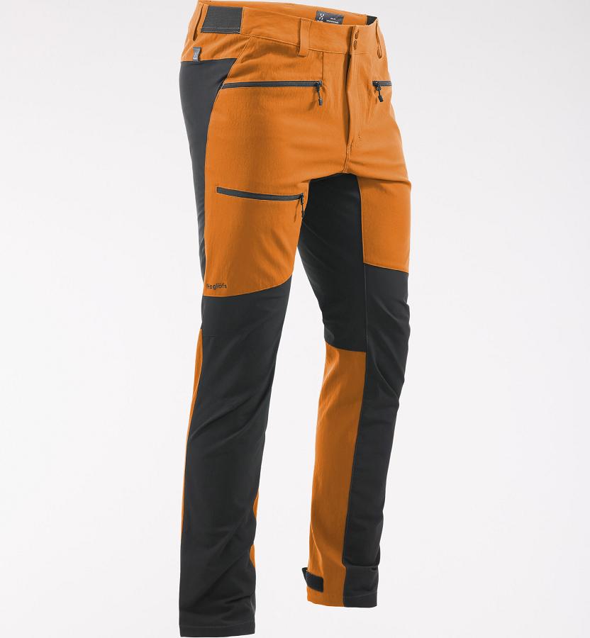 Haglöfs Mens Rugged Flex Hiking Pants Yellow/Black New Zealand 58461AXNL